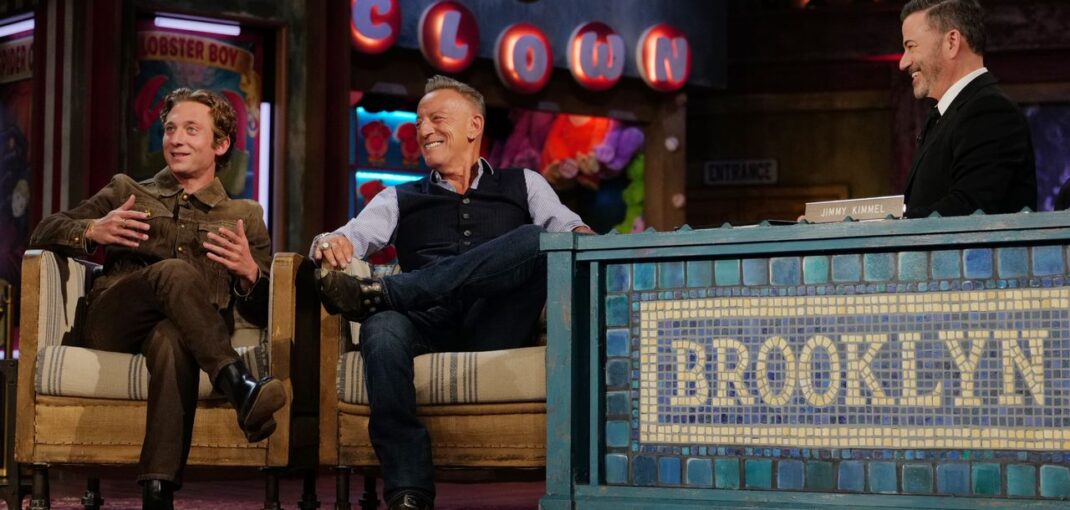 Watch Bruce Springsteen and Jeremy Allen White Discuss Their New Movie on Kimmel
